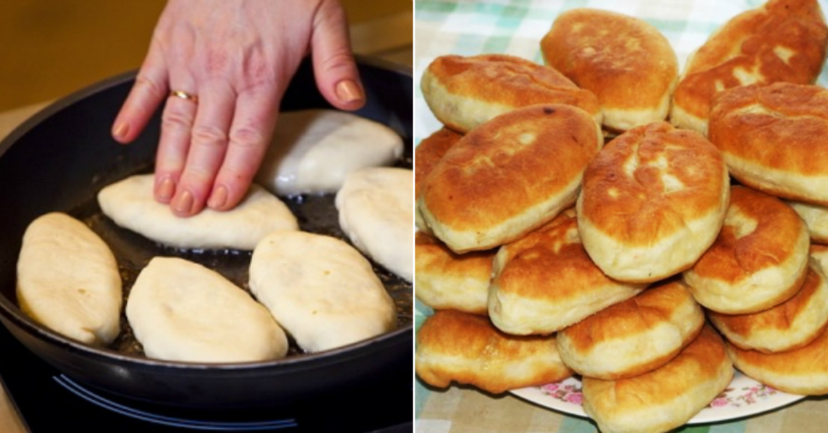 Бързи пирожки с конфитюр на тиган