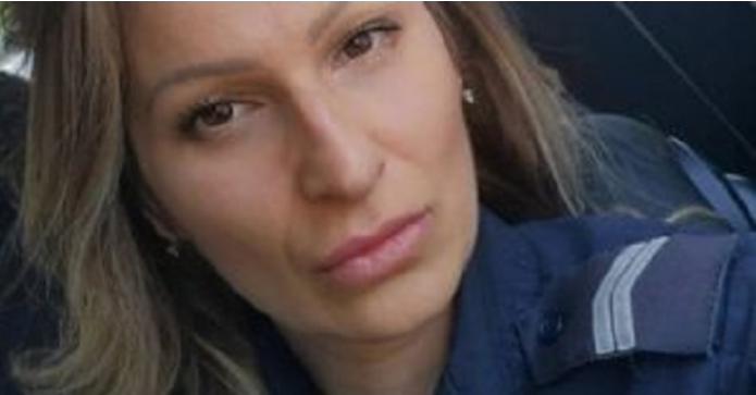 Смела и красива полицайка спаси момиче от лапите на бежанци-изнасилвачи