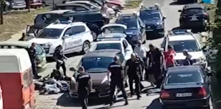 Нова гонка на полиция с нелегални мигранти в Бургас (Видео)