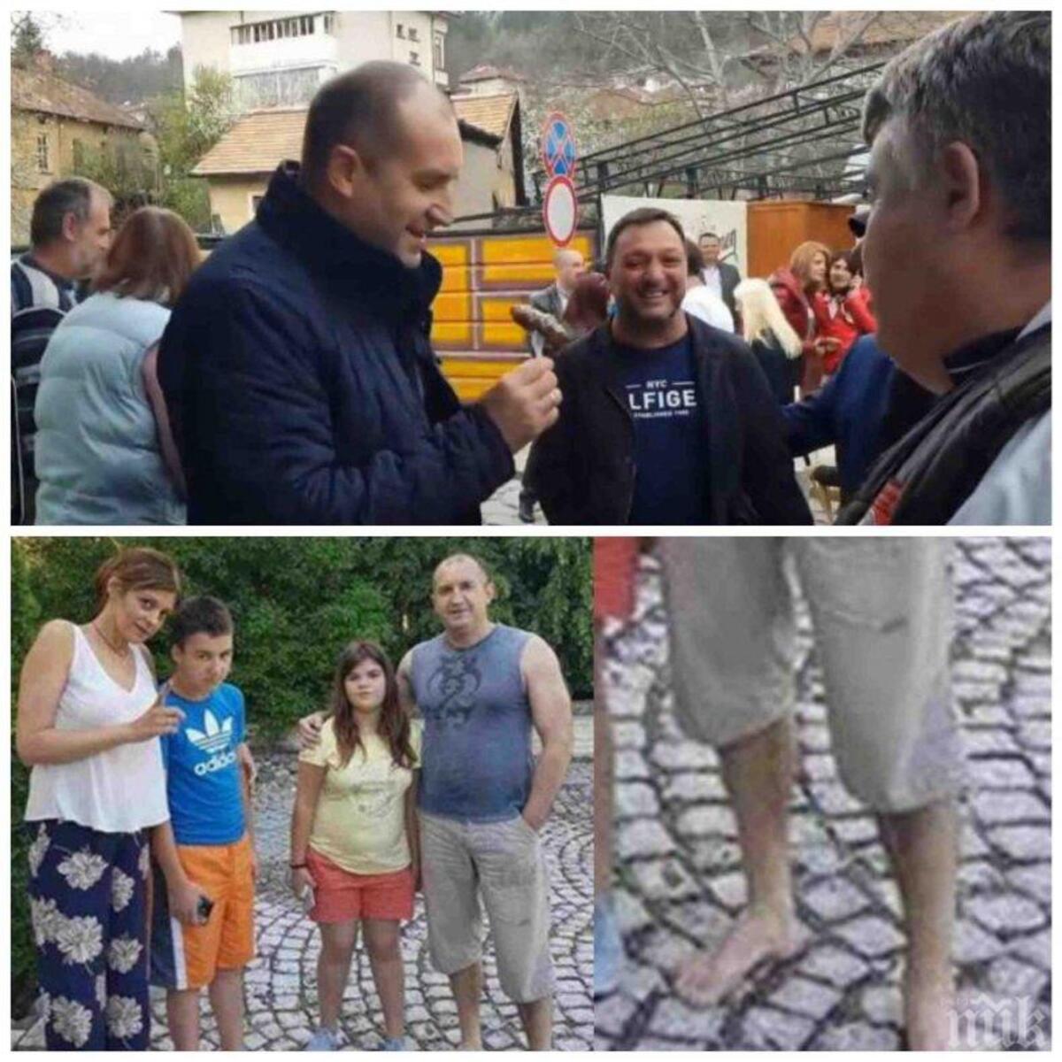 Генерал Деси изтръпна: Румен Радев на колене пред старата си любов!