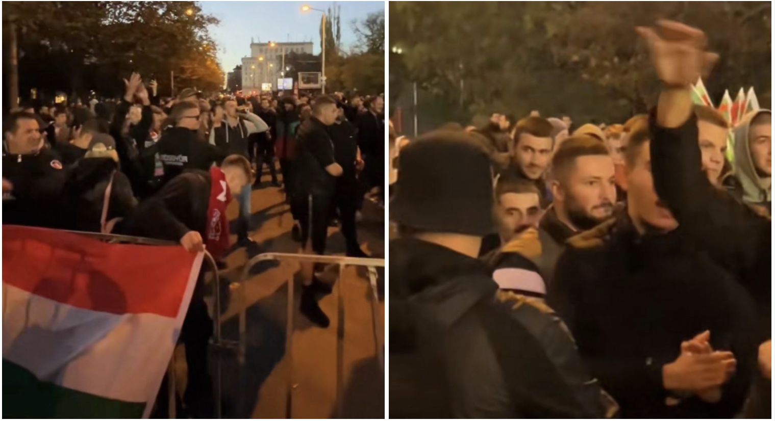 Унгарски фенове скандират ОСТАВКА на БФС заедно с хиляди българи