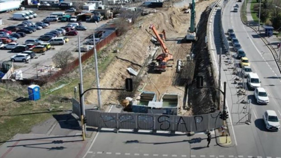Идва 2,5 години ад: София затапена заради метрото (КАРТА)
