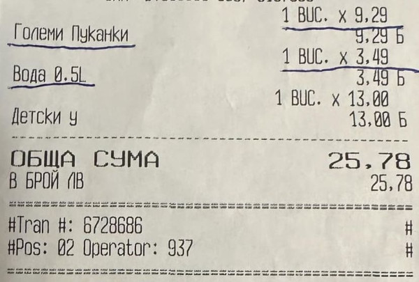 Киното излиза все по-солено: 9 лева за пуканки и 3,50 за малка вода, пловдивчанин показа касова бележка