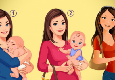 Психологически тест: Коя жена държи чуждо дете на ръце?