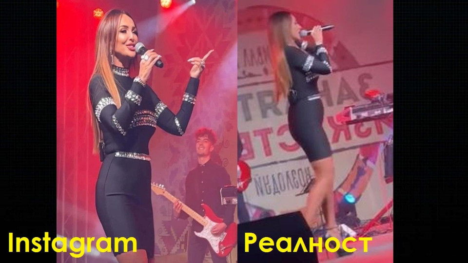 Инстаграм VS Реалност: Глория крие корем като топка! (Снимки