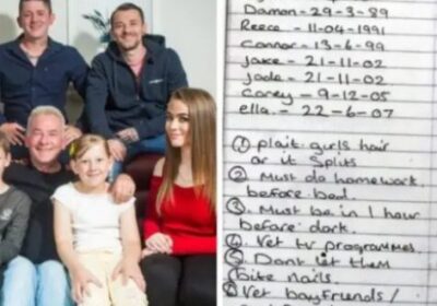 Овдовял баща отглежда 8 деца, следвайки тези 15 правила от покойната си съпруга