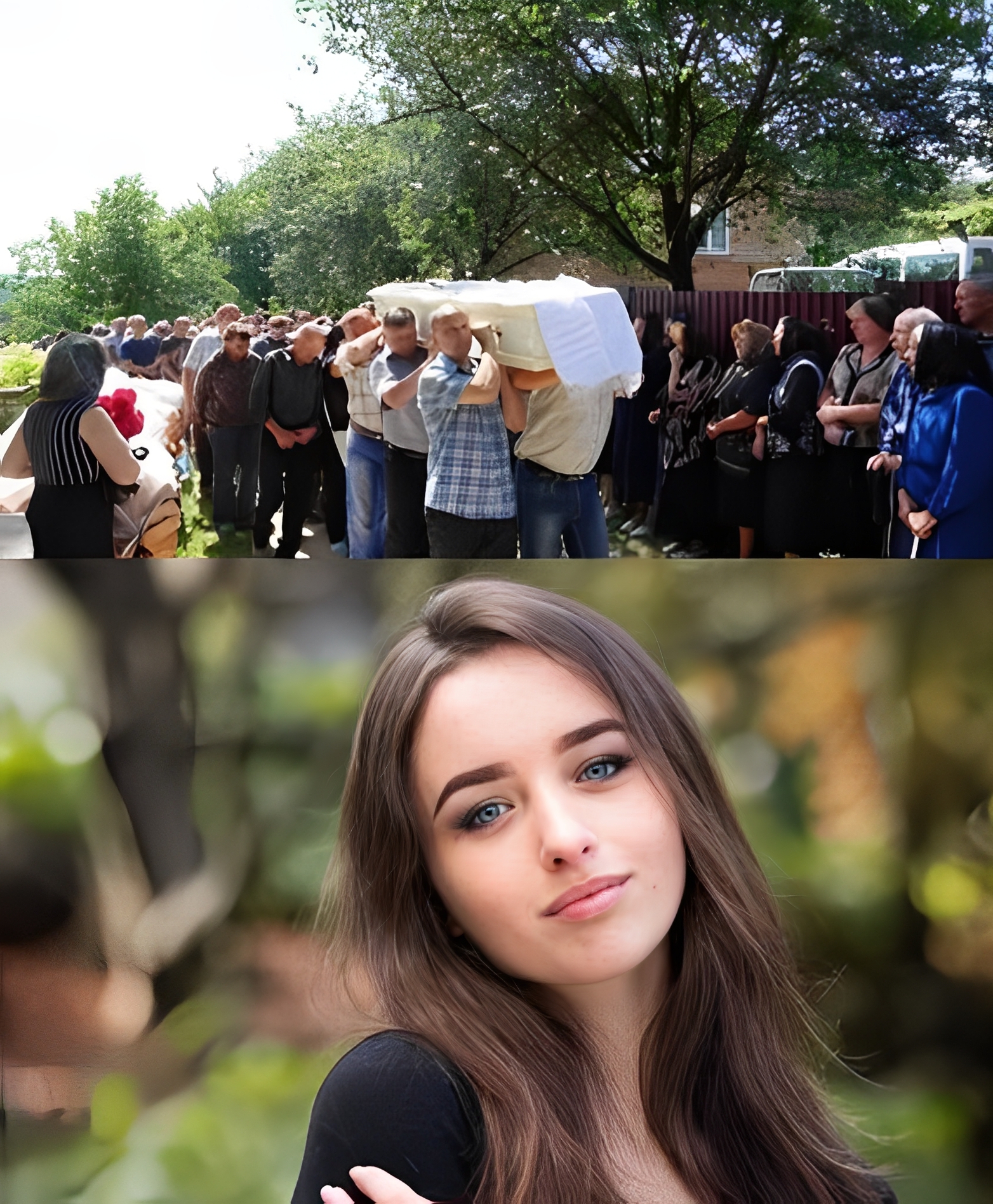 Трагедия… Цялото село плака – младо момиче не доживя да види сватбата си, облече сватбената рокля, но не за гражданския ритуал, а в ковчега: младоженецът се сбогува с нея за последно…