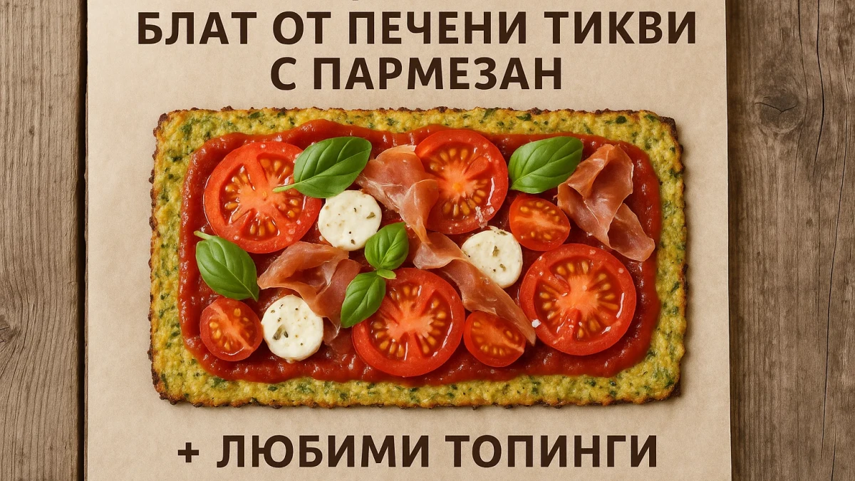 Сгответе това за вечеря днес: Рецепта за печени тиквички с пармезан и вашите любими топинги
