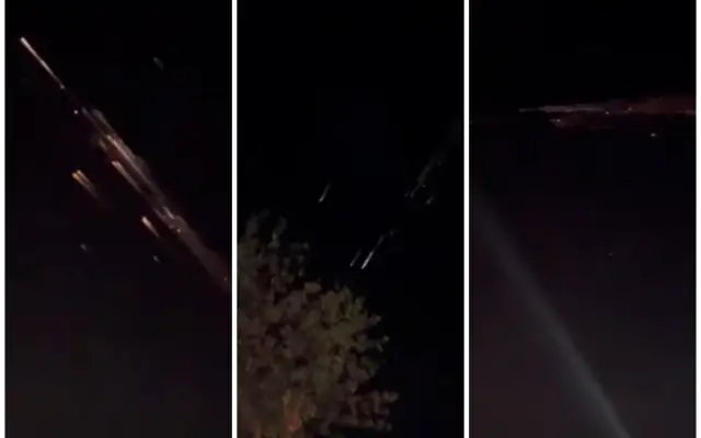 Неидентифициран обект озари Северозапада, падна и метеорит ВИДЕО