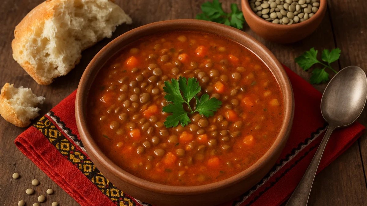 Най-вкусната рецепта за дъждовните дни: Топла супа от леща по традиционна българска рецепта