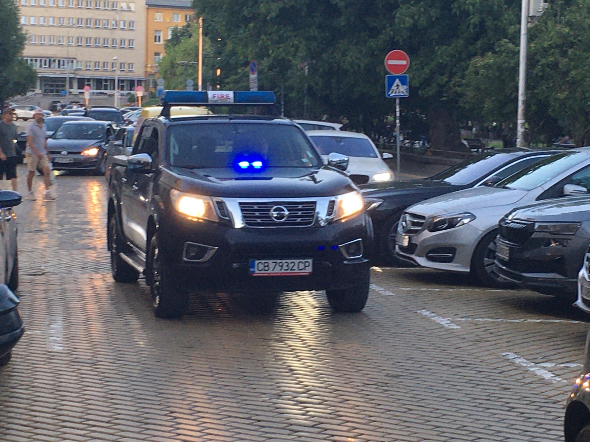 Сигнал за евакуация в района на БНБ в София
