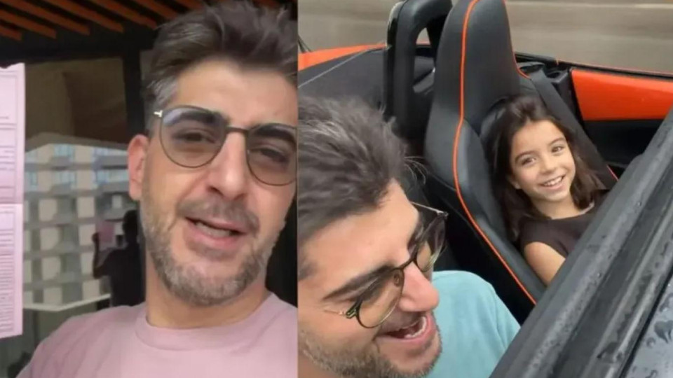 УДАРИХА САШО КАДИЕВ! Наказаха го за видео зад волана с дъщеря му -
