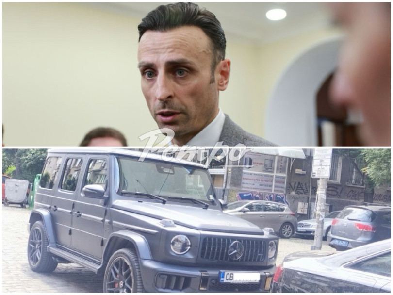 Бербатов пак паркира като „арабин в пустиня“ на пъпа на София (Снимки)