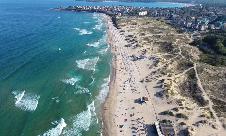 Нов дрон на морето ни! Райски град изтръпна
