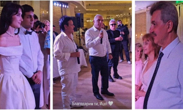Тодор Батков омъжи дъщеря си! Стоичков пя на сватбата! (СНИМКИ САМО ТУК)