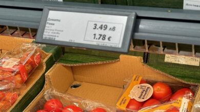 Край на двойното обозначаване на етикетите, от днес цените са само в евро