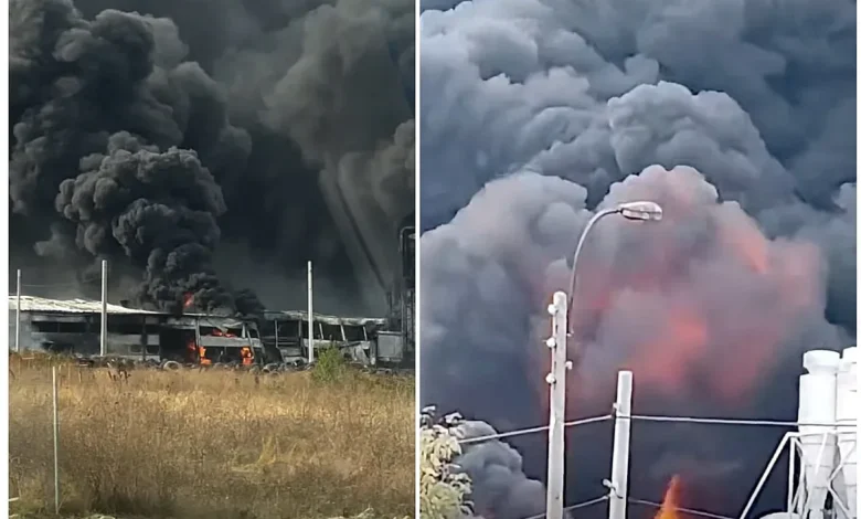 Огромен пожар, паника и загинал в наш град ОБНОВЕНА