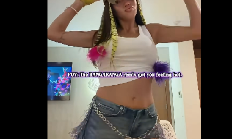 Дара показа секси тяло